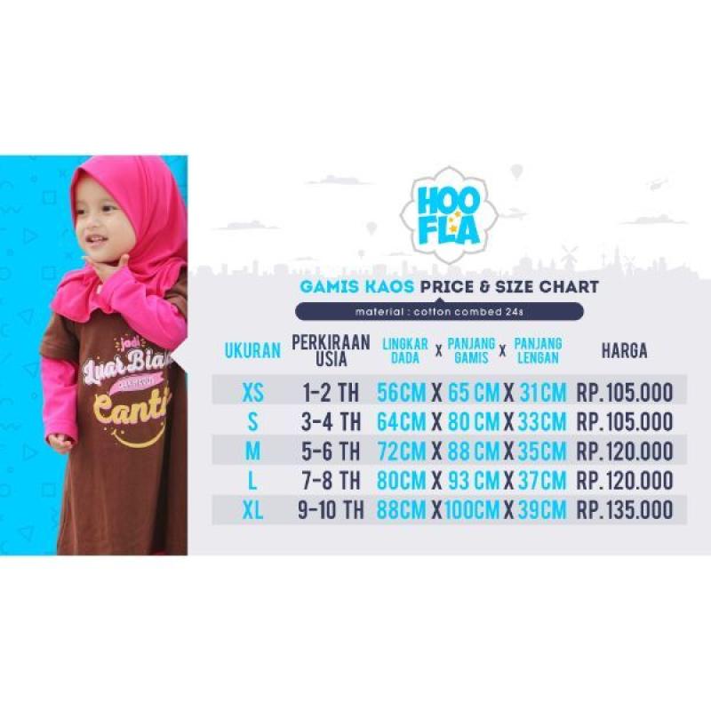 Jual Hoofla Gamis Gk 04 Baju Muslim Anak Perempuan Online November 2020 Blibli Com