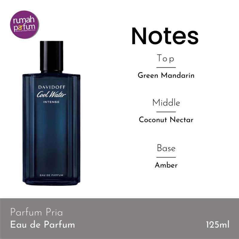 Davidoff cool sales water intense notes