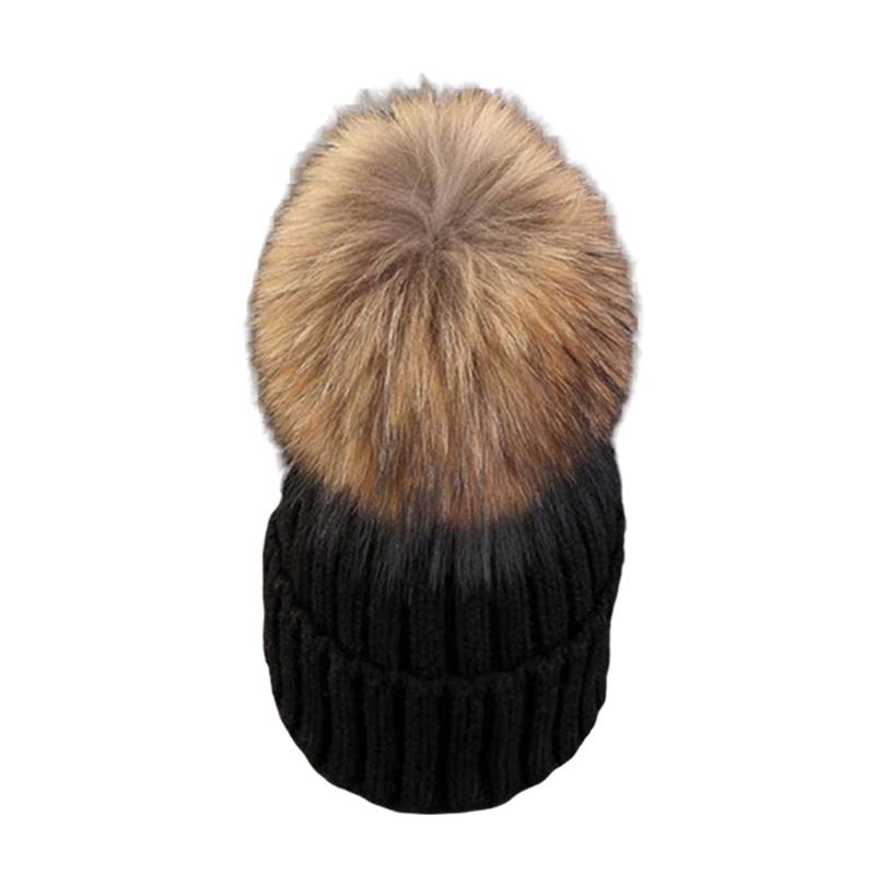Promo Rimas Model Pom Pom Beanie Hat 