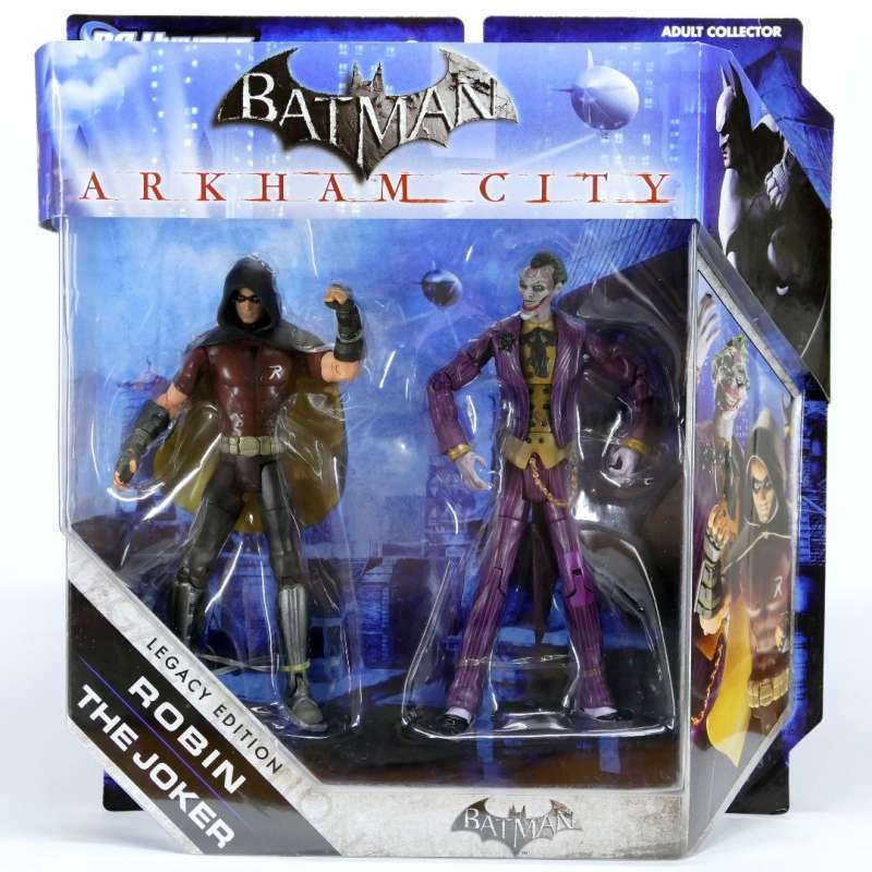 Jual [mattel] Arkham City Legacy Edition Robin The Joker Di