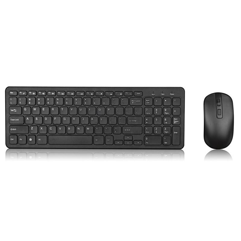 Jual Eds Bluetooth Wireless Keyboard And Mouse 2 4ghz Ultra Thin Wireless Keyboard Mouse Combo Set For Computer Laptop Pc Desktop Online November 2020 Blibli Com