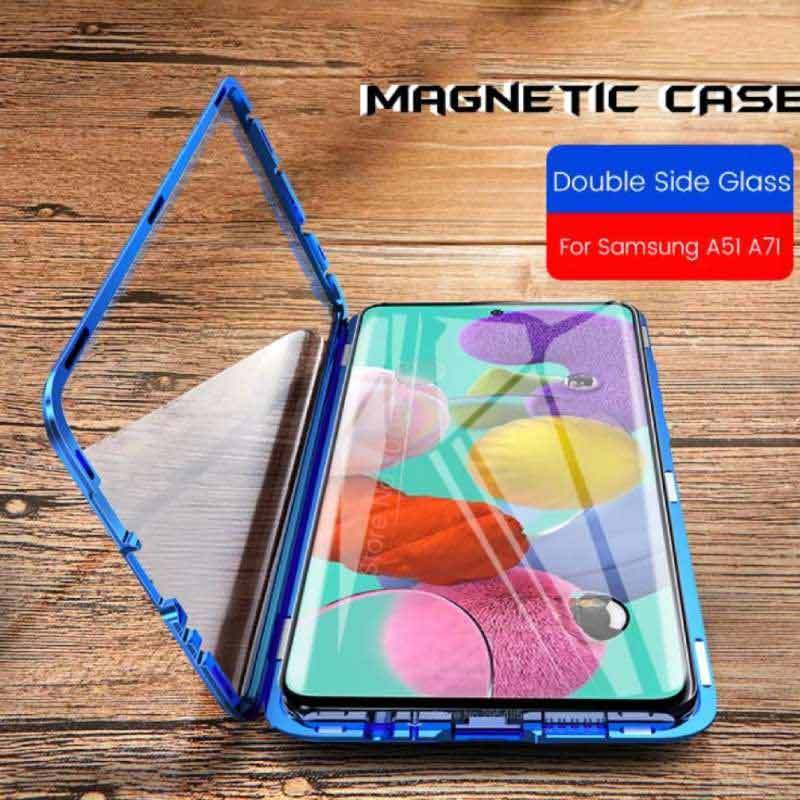 Jual Case Samsung A71 Magnetic Double Side Bumper Magnet Casing Cover Kori Murah September 2020 Blibli Com