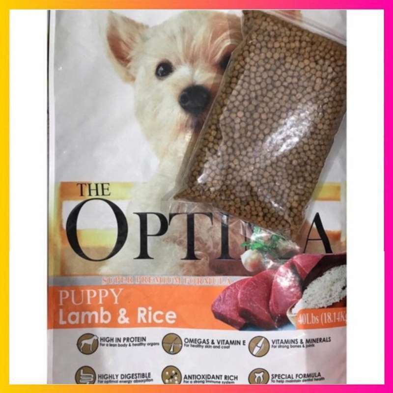 Optima puppy dog food top