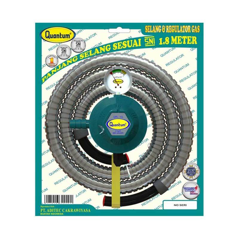 Jual Quantum Paket Kompor Gas Qgc 201 Dmpc Selang Regulator Gas Qrl 032 Online Januari 2021 Blibli