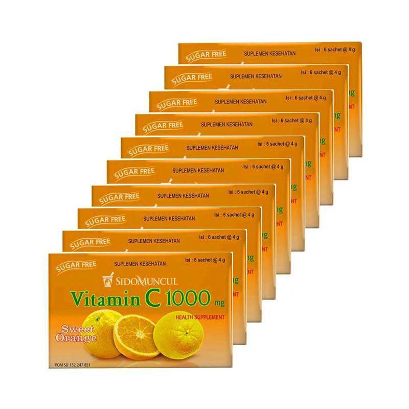 Jual Sidomuncul Vitamin C 1000 Mg Sweet Orange Minuman Vitamin C Suplemen Makanan Untuk Daya Tahan Tubuh Dewasa Anak Imunitas Vit C 10 Box 60 Sachet Murah Mei 21 Blibli Jual Sidomuncul Vitamin C 1000 Mg Sweet Orange Minuman Vitamin C Suplemen Makanan Untuk Daya Tahan Tubuh Dewasa Anak Imunitas Vit C 10 Box 60 Sachet Murah Mei 21 Blibli