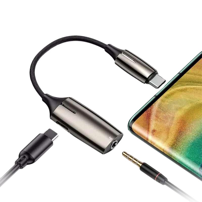 Promo Baseus Audio Cable Converter Type 