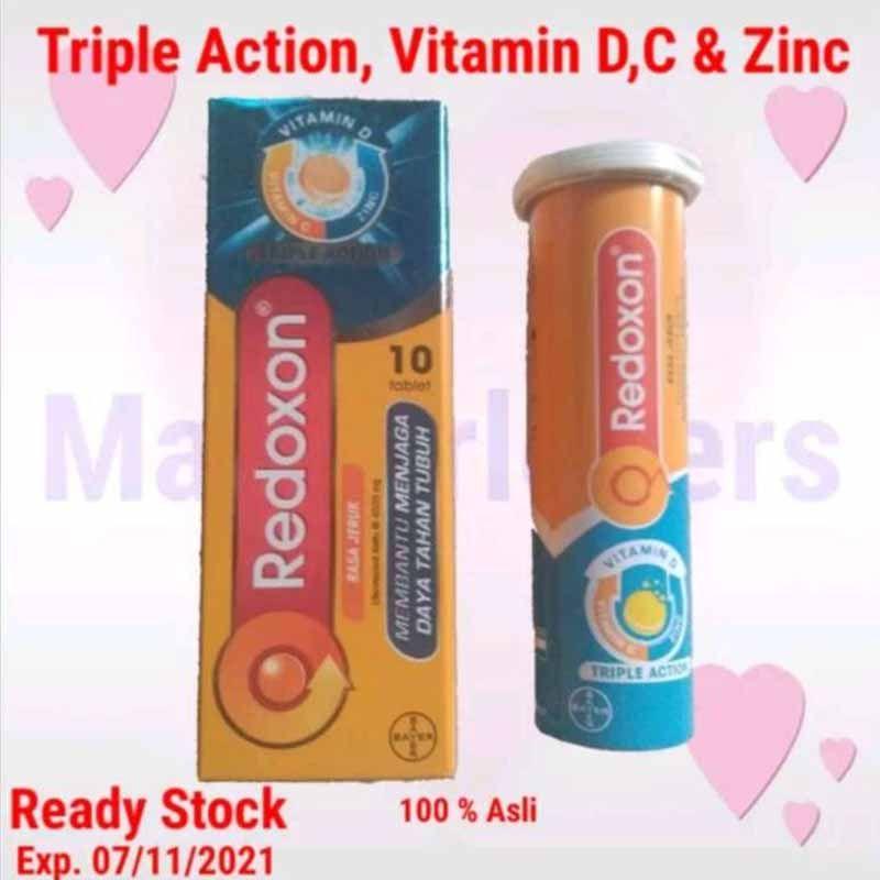 Jual Redoxon Rasa Jeruk Multivitamin Isi 10 Tablet Online November 2020 Blibli Com