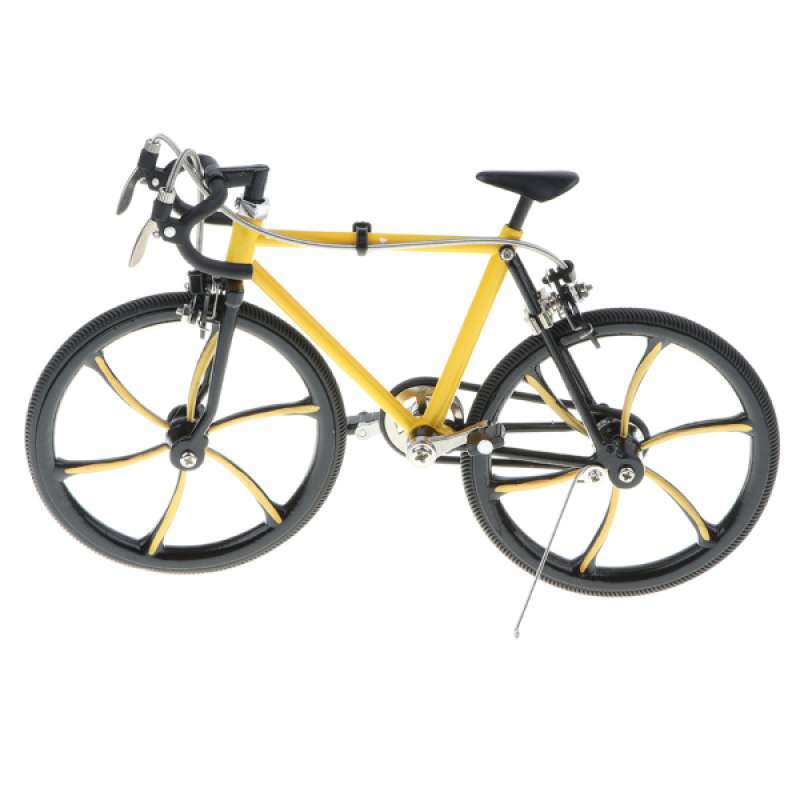 black yellow bike