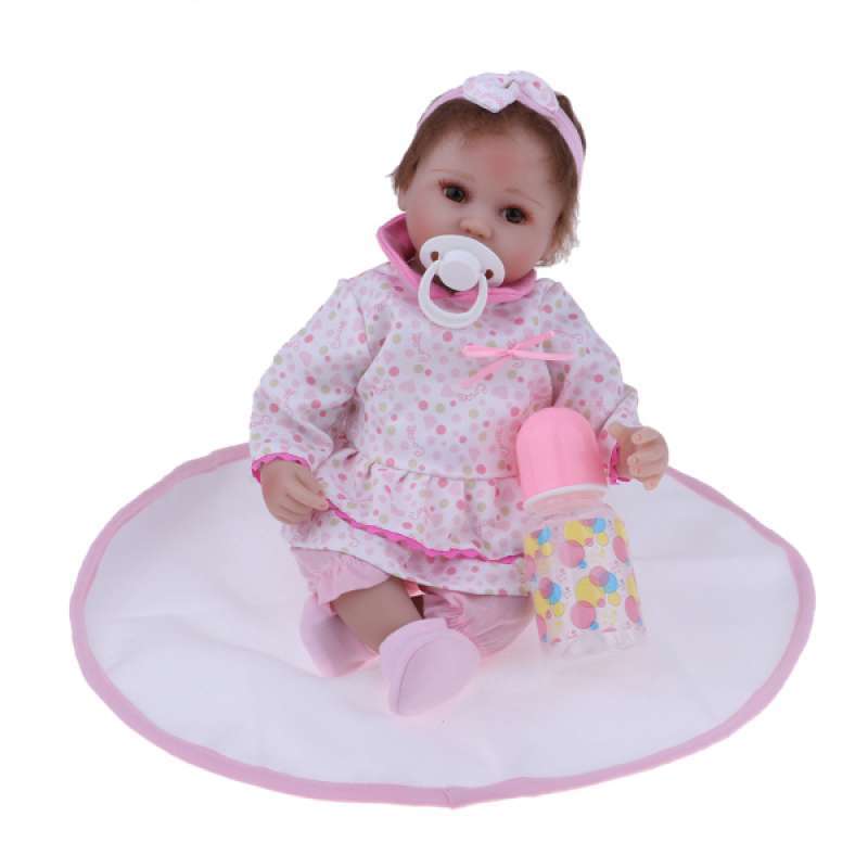 Jual Oem Real Life Silicone Reborn Baby No Sex Doll Newborn Size Fake Toddler Toy 16 Inch Online Oktober 2020 Blibli Com