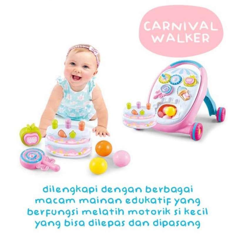 Jual Bebe Smart Learn Giggle Carnival Baby Walker Online September 2020 Blibli Com