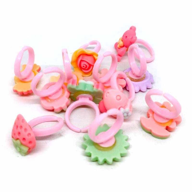 Jual Mainan Anak Fashion Ring Fashion Jewelry Plastik Isi 12 Ring 168y 1 Online Januari 2021 Blibli