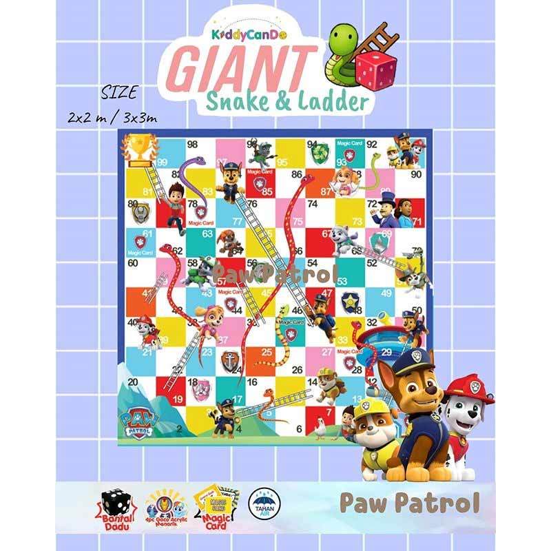 paw patrol snakes and ladders