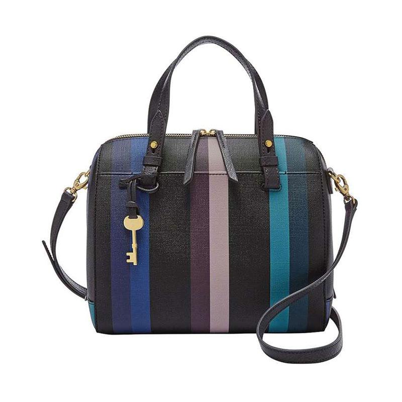 Jual Fossil Rachel Satchel Bag Blue Stripe Zb7314425 Di Seller Ezzfazz Store Tanah Tinggi Kota Jakarta Pusat Blibli