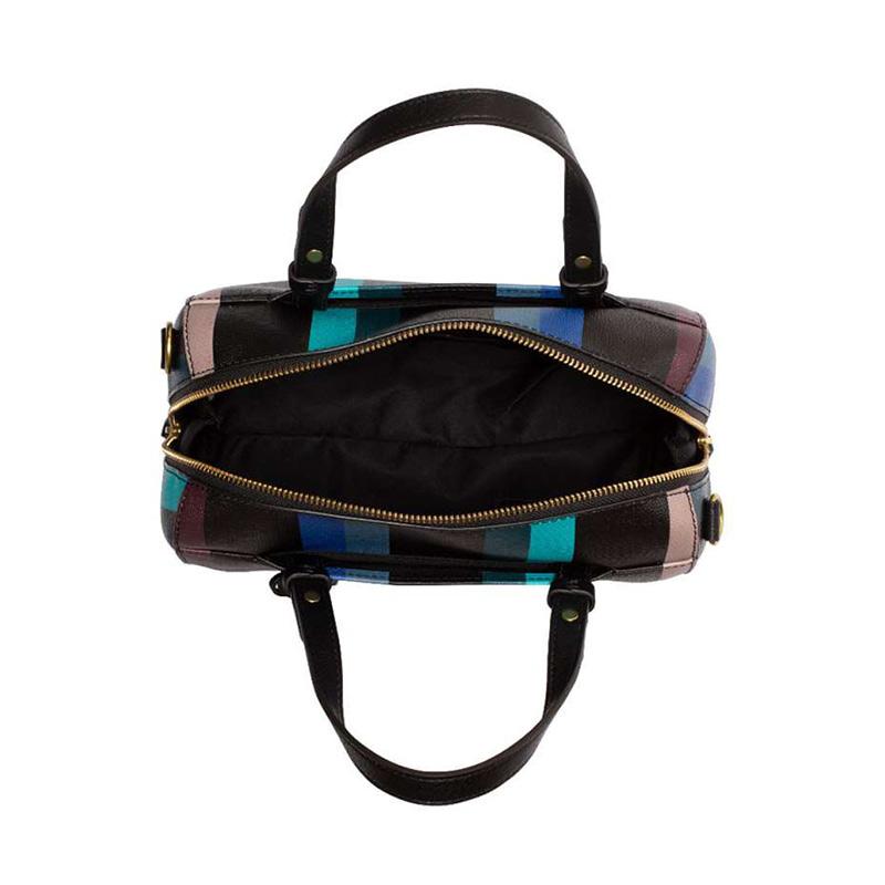 Fossil rachel satchel blue multi shop