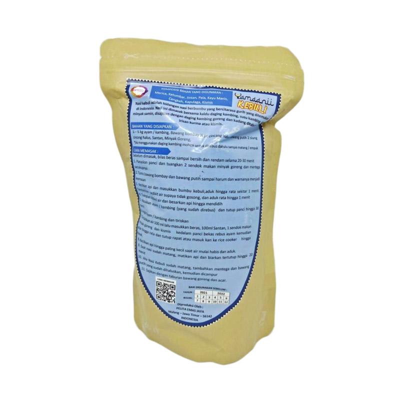 Jual Beras Sehat Yamaanii Bumbu Mix Basmati Nasi Kebuli Online September 2020 Blibli Com