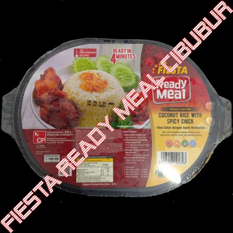 Jual 18 Fiesta Ready Meal Coconut Rice With Spicy Chick Nasi Uduk Dengan Ayam Berbumbu Online Oktober 2020 Blibli Com