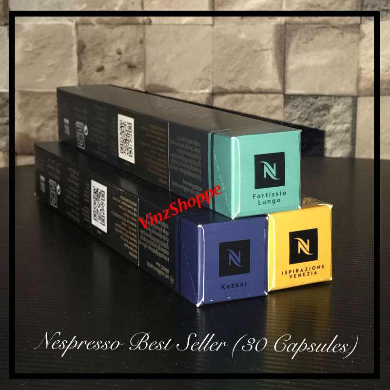Nespresso Best Seller Capsules 30 Kapsul