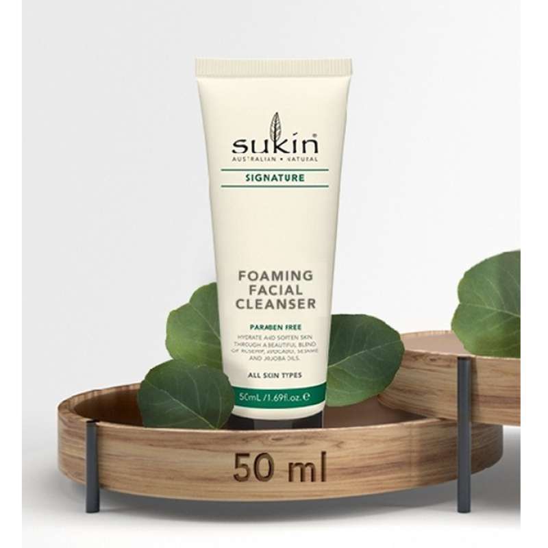 Jual SUKIN SIGNATURE FOAMING FACIAL CLEANSER 50 ml di Seller rt