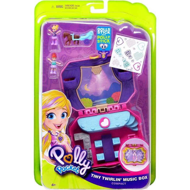 Polly pocket tiny twirlin music box 2025