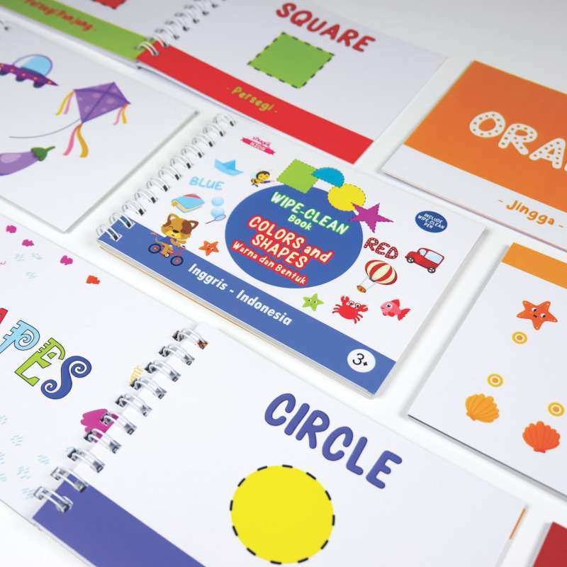 Jual Zivana Kids Wipe And Clean Activity Book Buku Edukasi Anak Belajar Menulis Membaca Mengenal Warna Dan Bentuk Mainan Edukasi Anak Balita Paud Tk Online Oktober 2020 Blibli Com