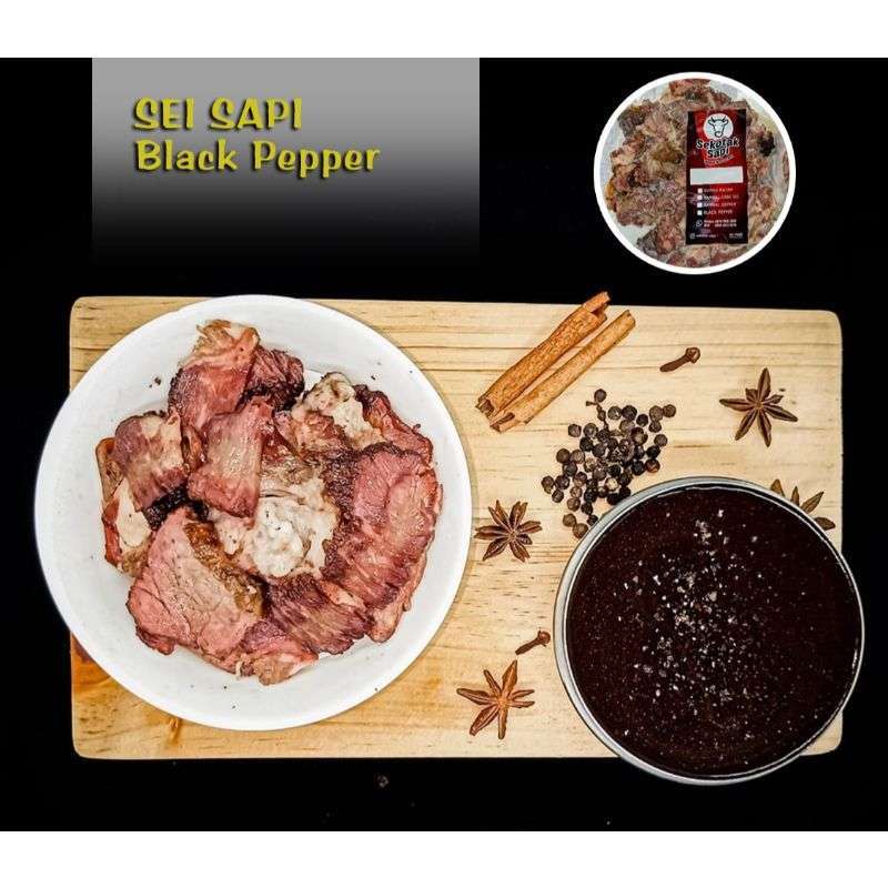 Jual Sei Sapi Black Pepper 200g Online Februari 2021 Blibli