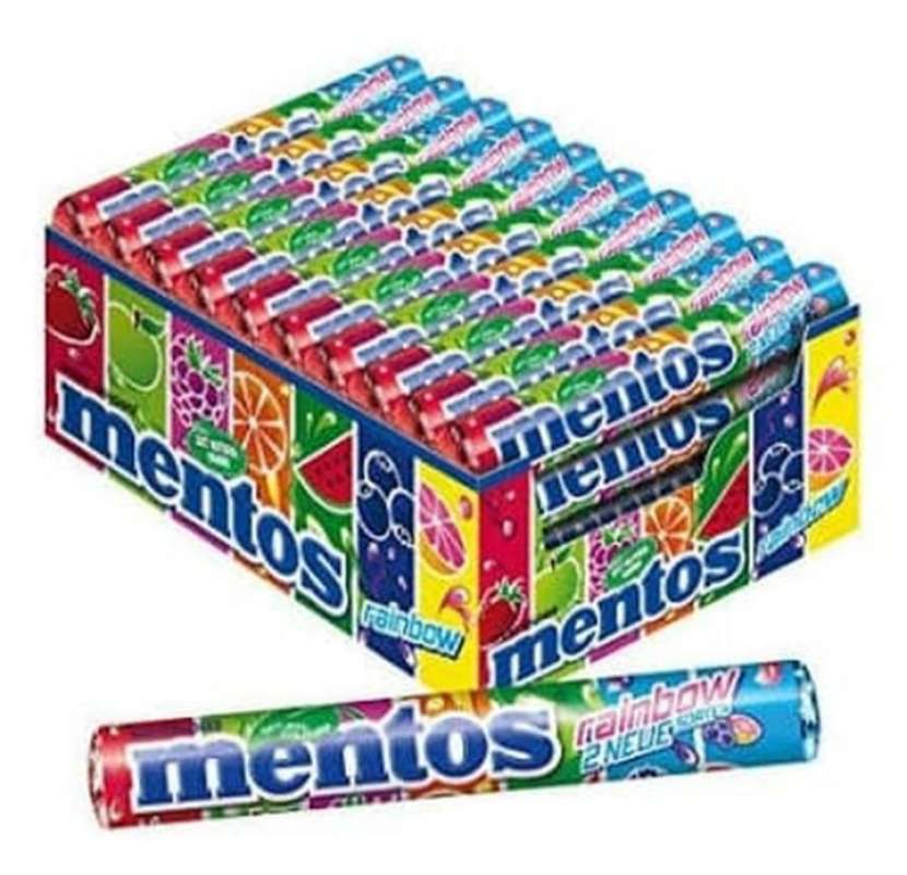 Jual Mentos Roll Rainbow 29gram 14 Stick Box Terbaru Juli 2021 Blibli