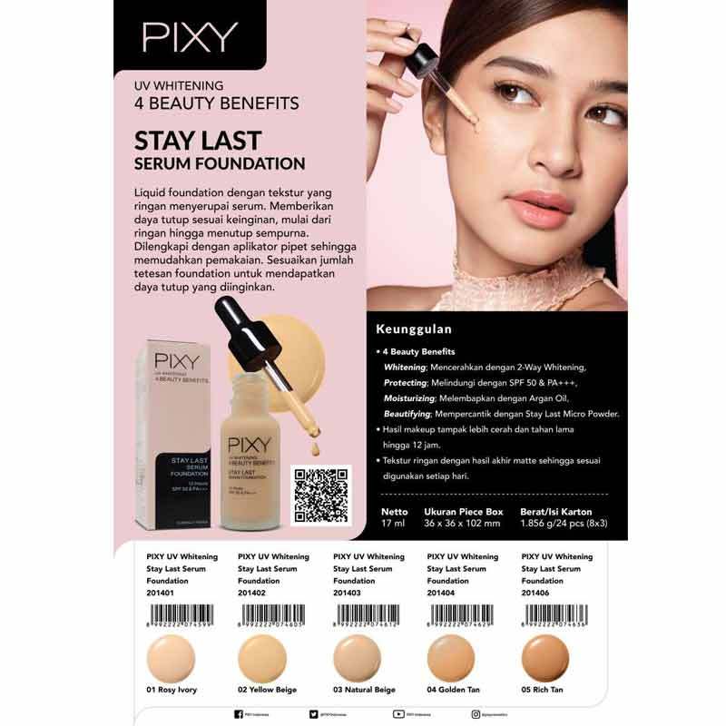 pixy foundation serum