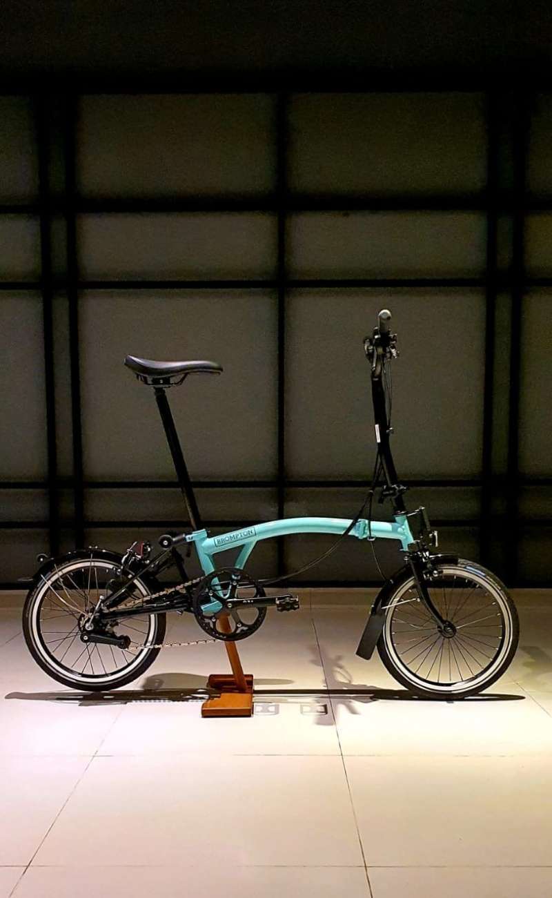 Brompton folding hot sale bike harga