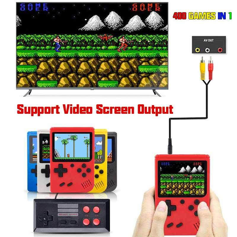Jual 2020 New Portable Mini Handheld Game Console 8 Bit 3 0 Inch Color Lcd Kids Color Game Players Built In 400 Games For Kids Gift 2 Players Online Desember 2020 Blibli