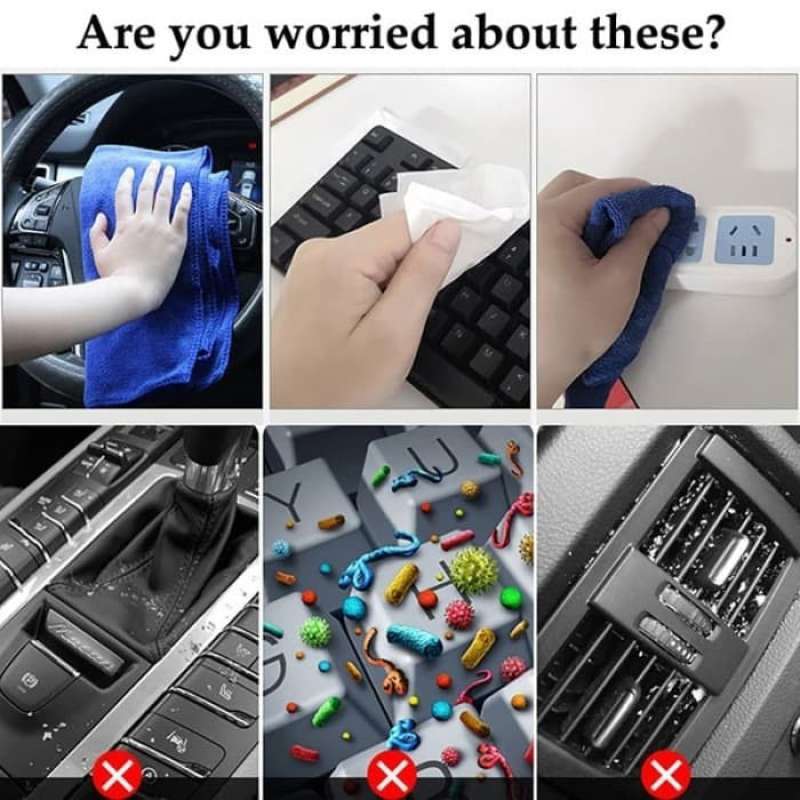 Jual Super Slime Jelly Cleaner Gel Pembersih Debu Pelengket Debu Online November 2020 Blibli