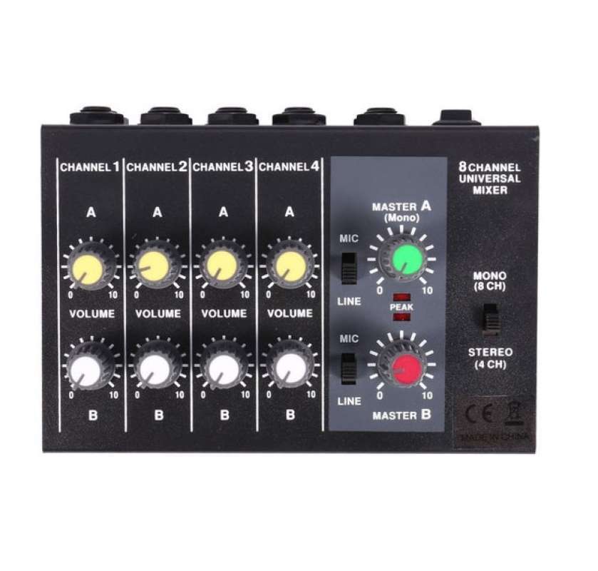 Jual Ammoon Professional Console Karaoke Mixer 8 Channel Input Mic Am 228 Black Online Agustus 2020 Blibli Com