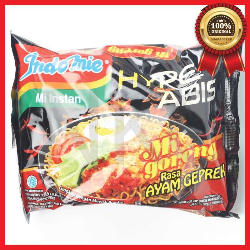 Jual Indomie Mi Instan Hype Abis Mi Goreng Rasa Ayam Geprek 85gr Online September 2020 Blibli Com