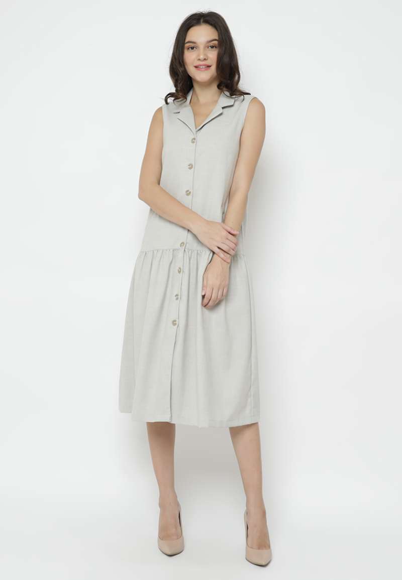 cream formal dress