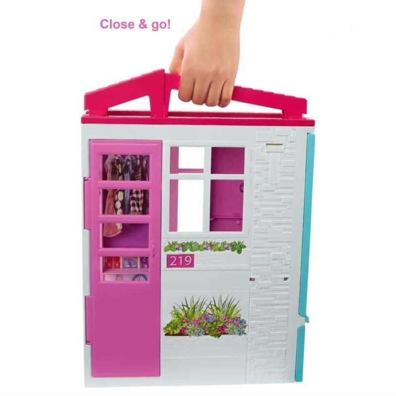 Jual Barbie Rumah Boneka Close Go Fully Furnished Online November 2020 Blibli Com