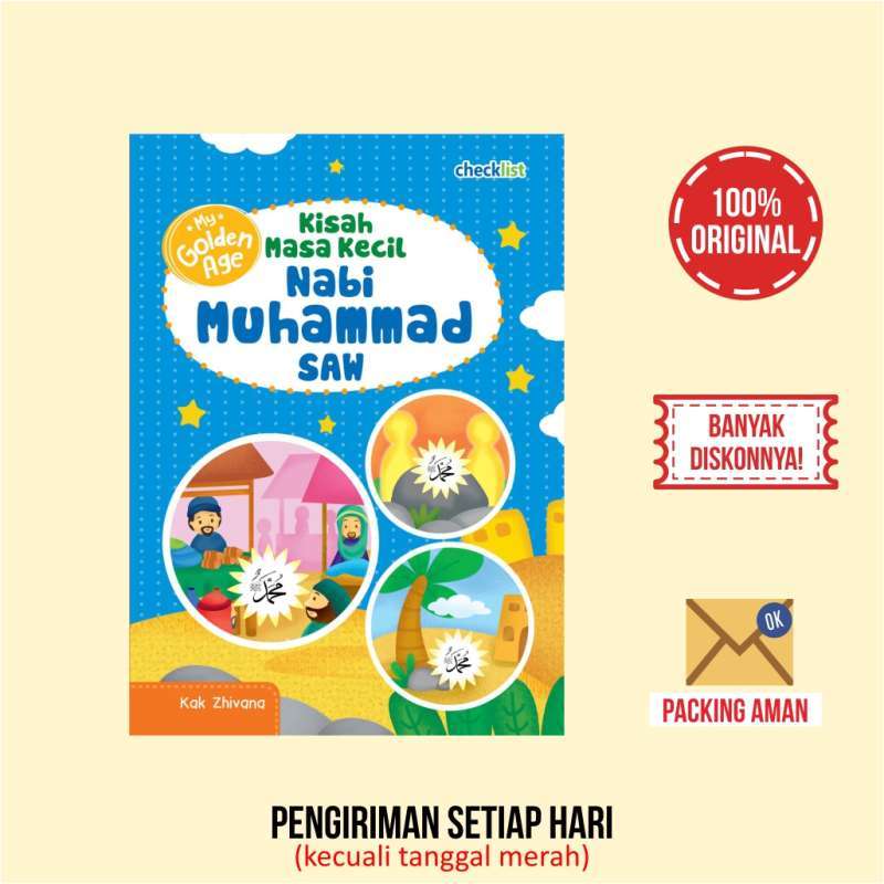 Jual Ook Anak Islam Kisah Masa Kecil Nabi Muhammad Saw My Golden Age Online Oktober 2020 Blibli Com
