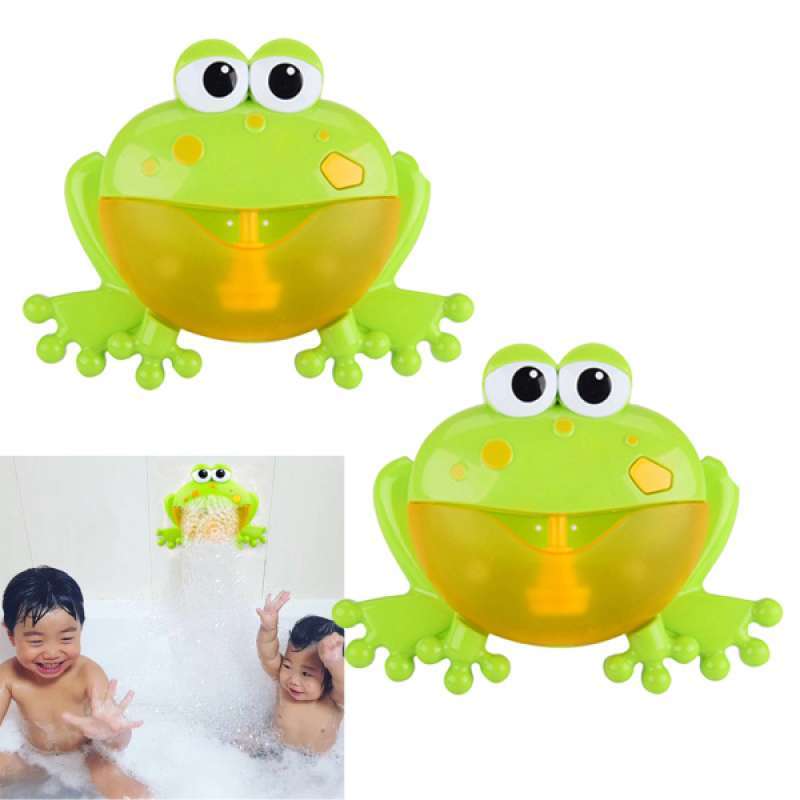 bubble making bath frog