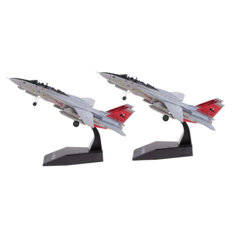 1:100 American F-14 Airplane Aircraft Plane Model Toy Diecast Fighter Gifts 