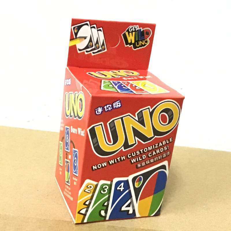 Jual OEM Uno Card Wild Mini - Kartu Uno Mini Mainan Anak di Seller