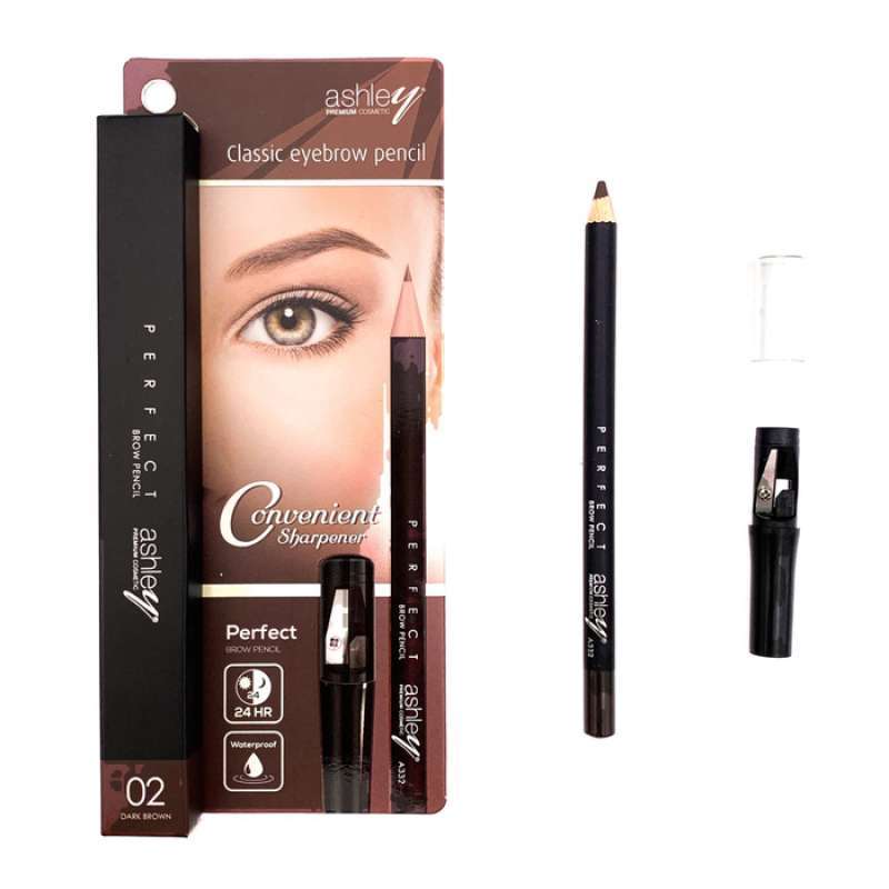 Jual Pensil Alis Ashley Perfect Classic Eyebrow Pencil Thailand Dark Brown Online Desember 2020 Blibli
