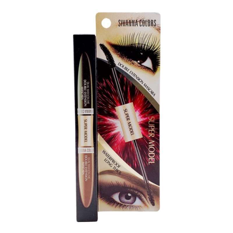 Jual Sivanna Colors Dual Max Volume Double Extension Mascara Black Coffee Online Desember 2020 Blibli
