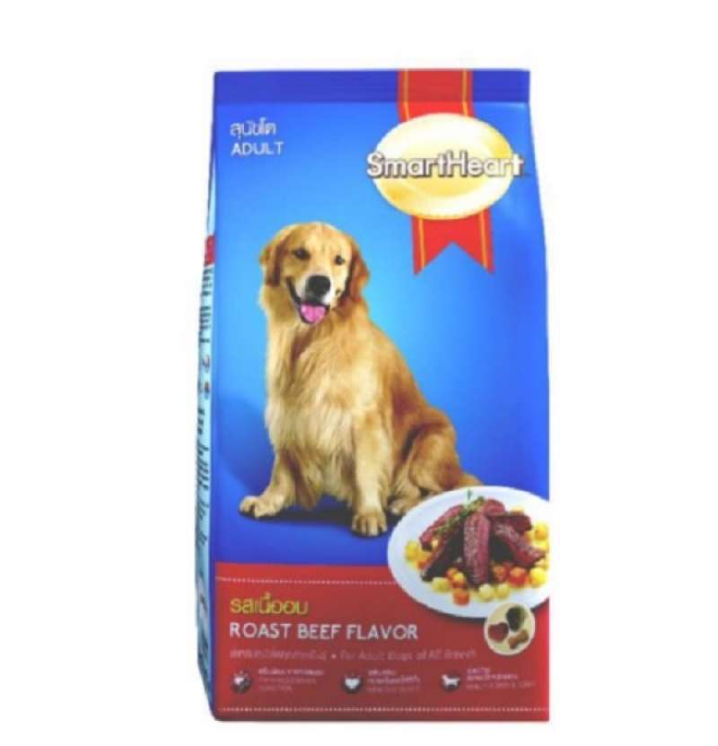 Jual Smartheart Dry Dog Food Roasted Beef 1 5 Kg Online Desember 2020 Blibli