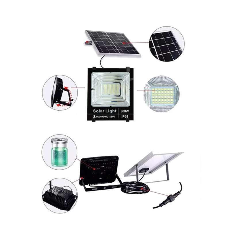 Jual Youngpro S300 Lampu Taman Tenaga Surya Solar Panel Led 300 Watt Online Januari 2021 Blibli