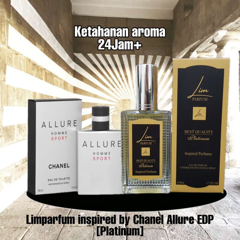 Jual Limparfum inspired by Chanel Allure EDP Parfum Pria/ Platinum/ Tahan  lama/50mL di Seller Limparfum - Kota Jakarta Barat, DKI Jakarta | Blibli
