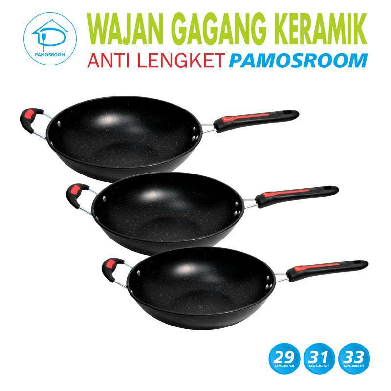 Jual Pamosroom Kuali Wajan Penggorengan Gagang Keramik 1 Set 3 Pcs Murah Mei 2021 Blibli Jual Pamosroom Kuali Wajan Penggorengan Gagang Keramik 1 Set 3 Pcs Murah Mei 2021 Blibli