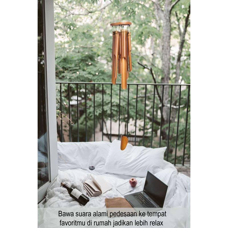 Jual Size M Premium Bambu Windchime Lonceng Angin Windchime Kelontongan Bambu Model Klasik Online November 2020 Blibli Com