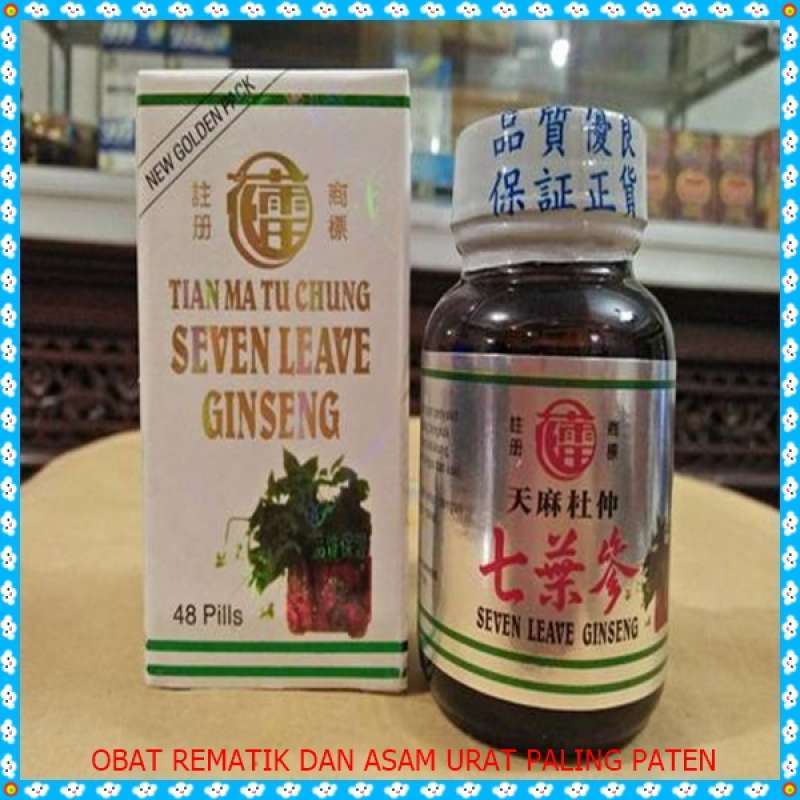 obat rematik dan asam urat seven leave gingseng