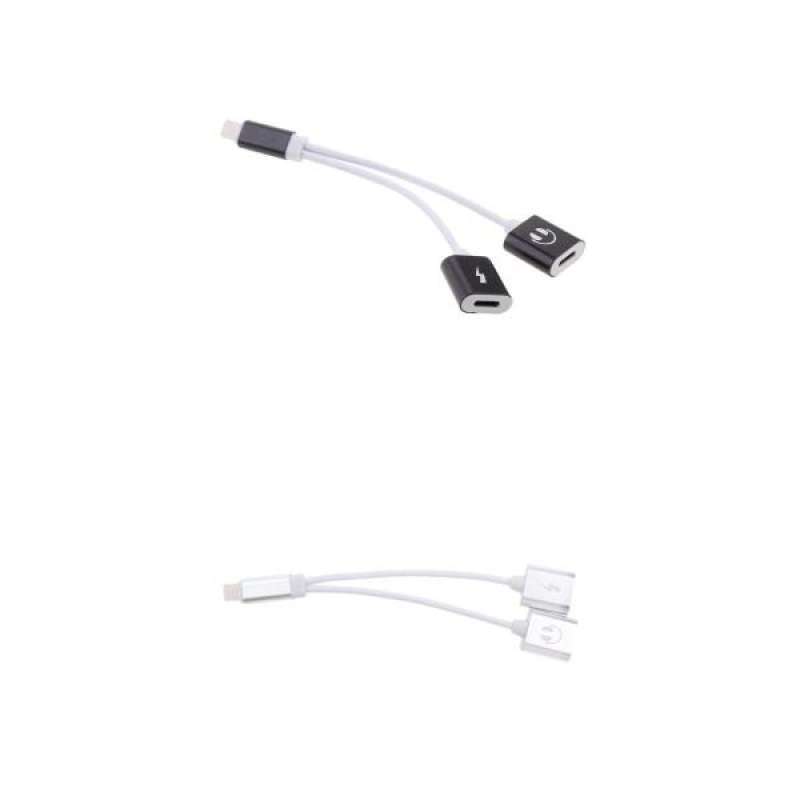 Audio Splitter Adapter For IPhone Black 