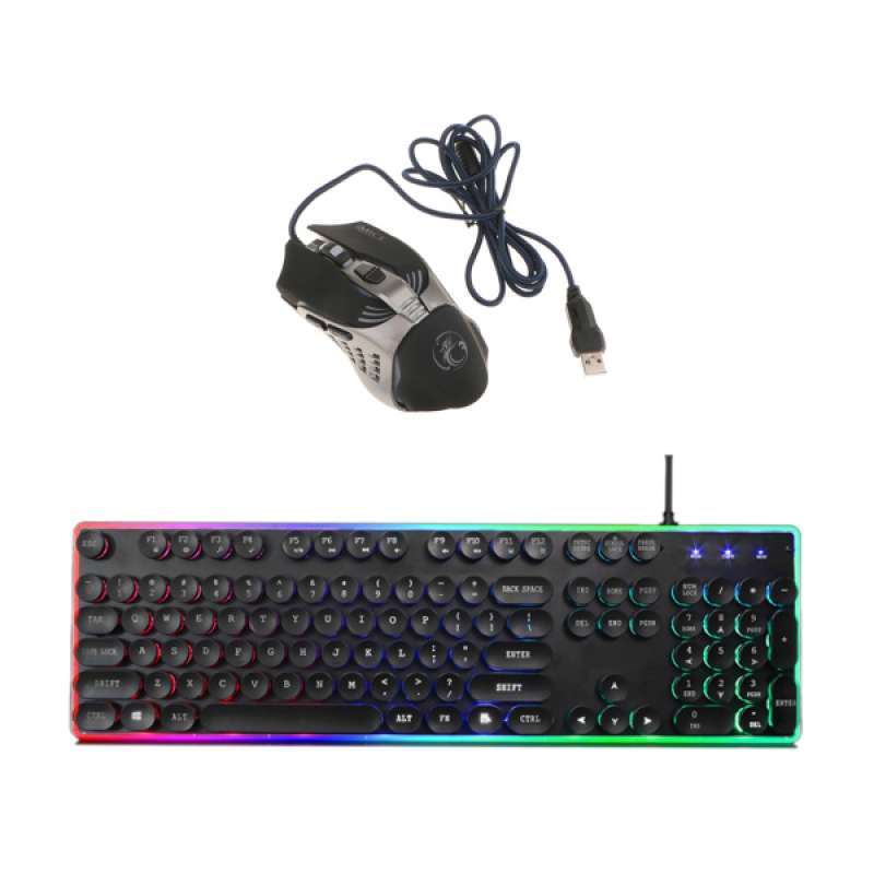 Jual Wired Gaming Gamer Keyboard And Mouse Set Combo For Pc Laptop Online November 2020 Blibli