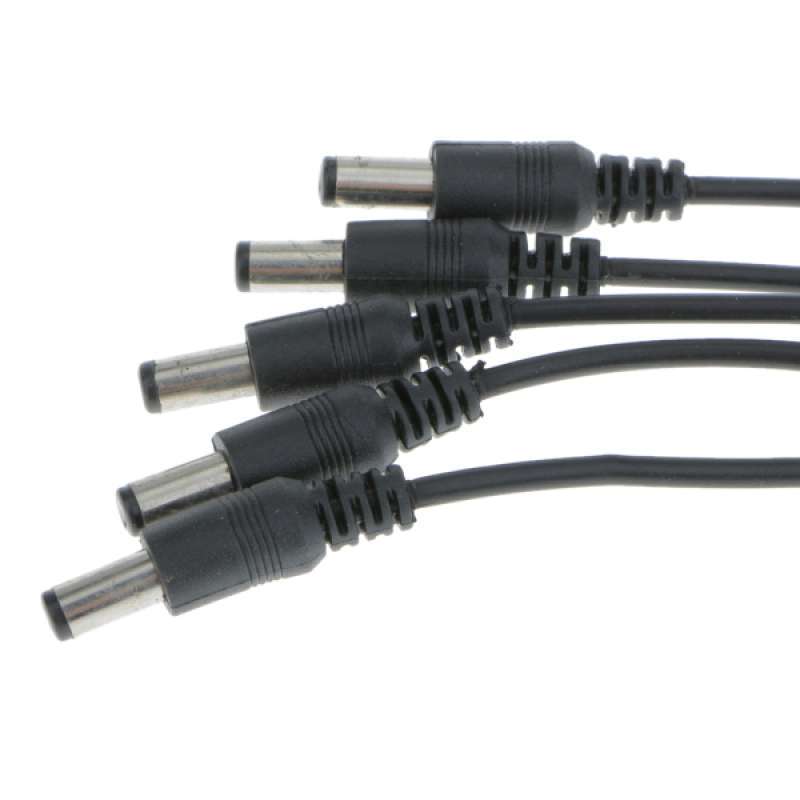 Jual 5 Port Splitter Cable Cctv Security Camera Power Supply Adapter Cable Black Online November 2020 Blibli