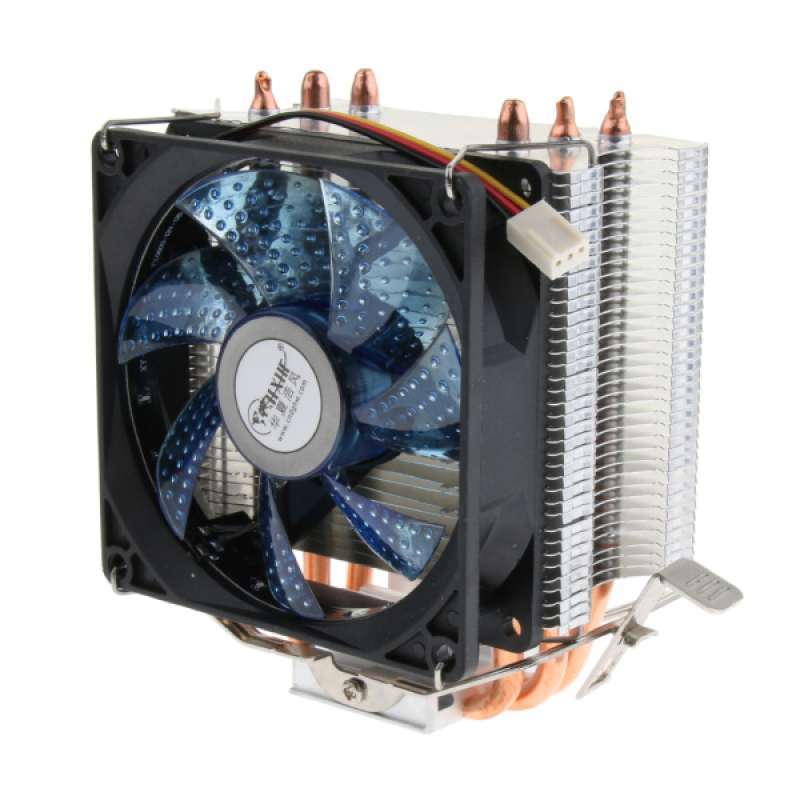 Jual Cpu Cooler 9cm Cooling Fan 3 Copper Heat Pipes For Lga 1150 1151 1155 Amd Online Desember 2020 Blibli